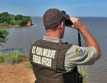 Game wardens patrol the waters of Lake Somerville for Labor Day weekend