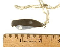 Unusual Weapons: Necklace with Knife