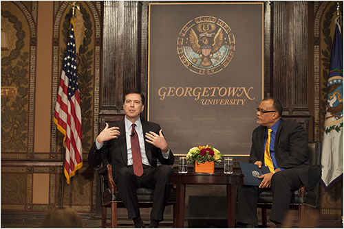Director Comey at Georgetown University