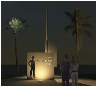 On October 13, 2012, the St. Petersburg, Florida, Police Department Memorial was dedicated during a public ceremony. This monument honoring fallen officers took several years to plan.