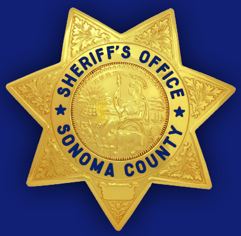Badge of the Sonoma County Sheriff's Office