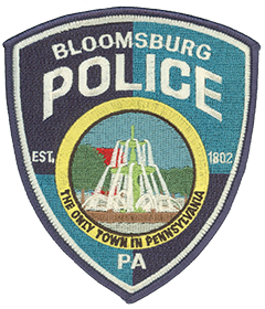 Patch Call: Bloomsburg, Pennsylvania, Police Department 