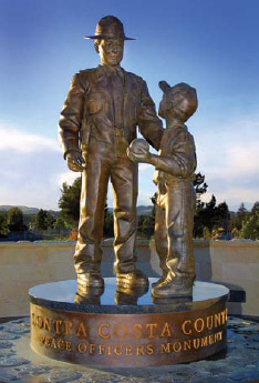 Contra Costa County Peace Officers Monument - California