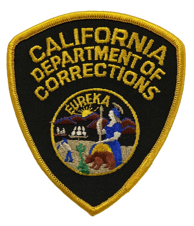 The should patch of the California Department of Corrections.