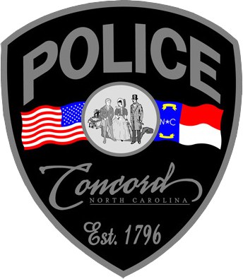The shoulder patch of the Concord, North Carolina, Police Department.