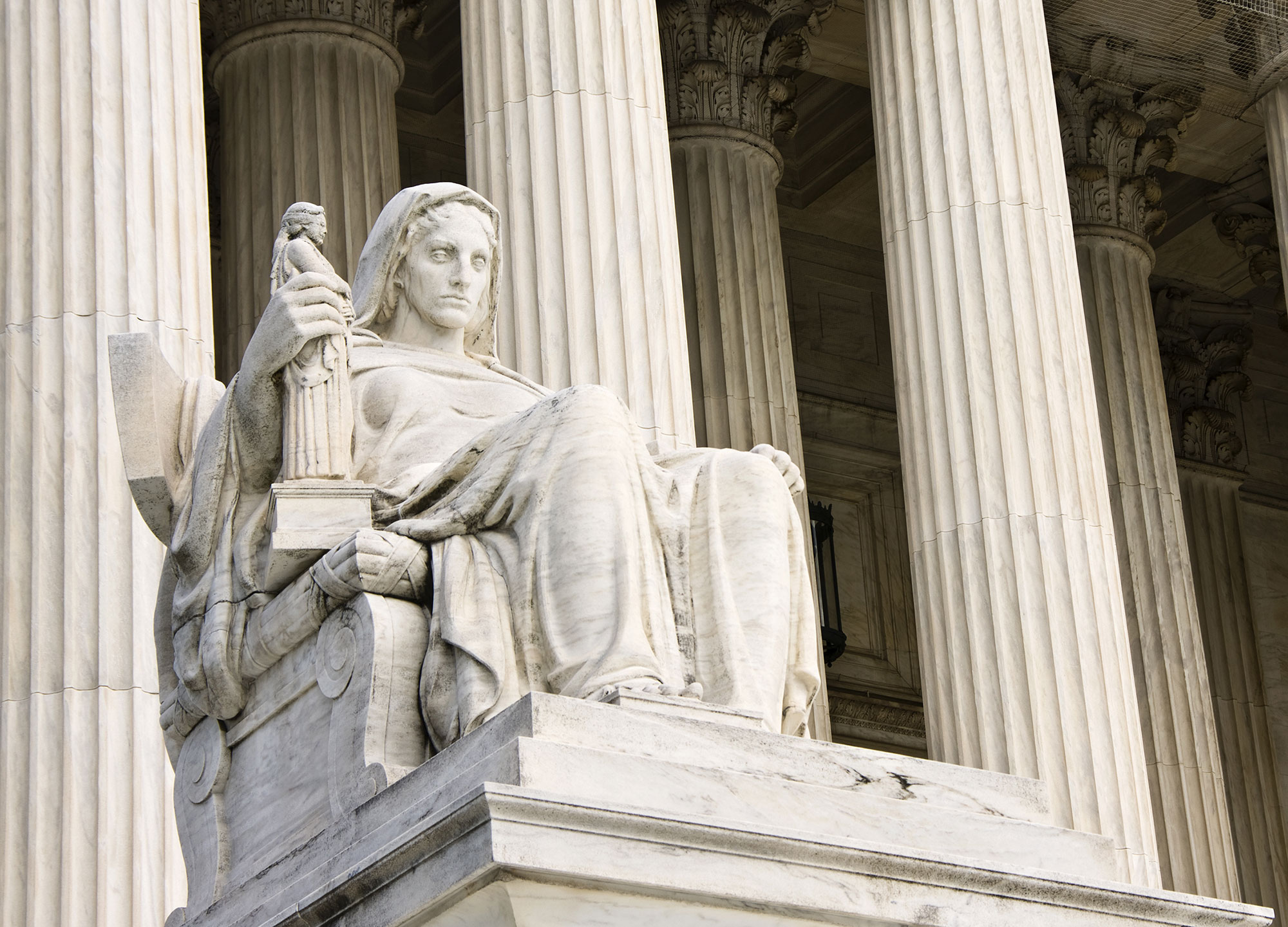 Contemplation of Justice Statue