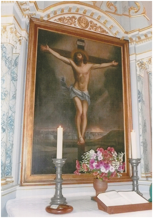 Copy of Guido Reni Painting of Christ on the Cross