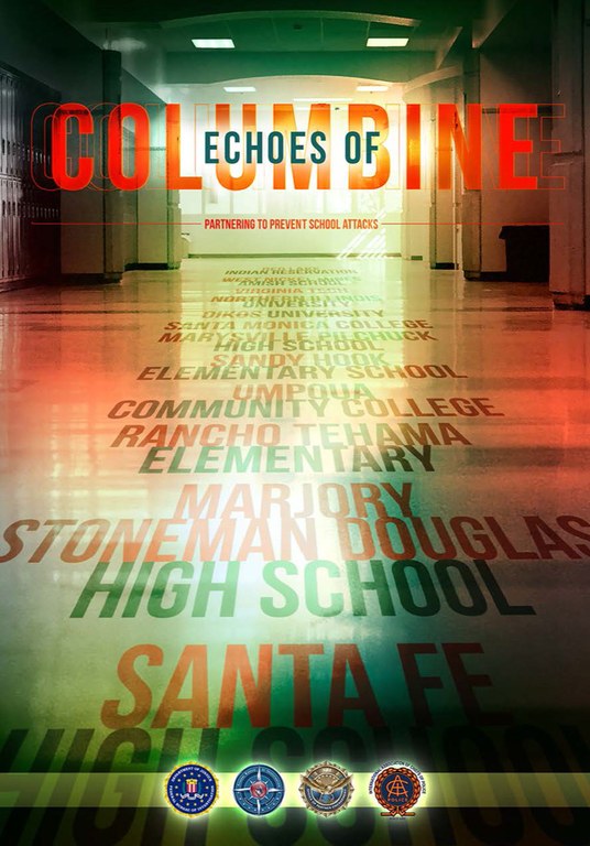 An image of the Echoes of Columbine poster.