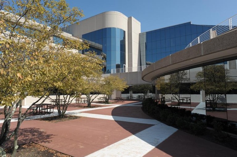 An external photo of the FBI's CJIS Building.
