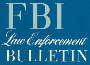 FBI Law Enforcement Bulletin Logo in 1958