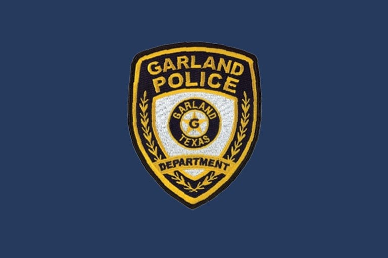 Garland Texas Police Patch