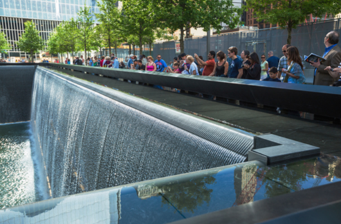 9/11 Memorial Fountain
