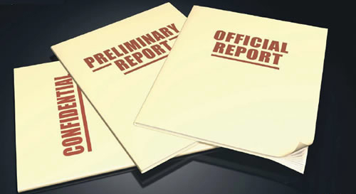 Graphic of Report Covers (Stock Image)