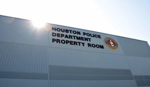 Houston Police Department Property Room