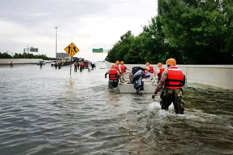 Hurricane Harvey Rescue Workers