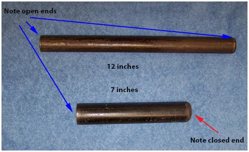 This handmade weapon does not appear threatening. It may present as a hidden danger because applied pressure could discharge the loaded shotgun shell. An unknown subject discarded this item at a driver’s license checkpoint in Cottonwood, Alabama, in 2015.