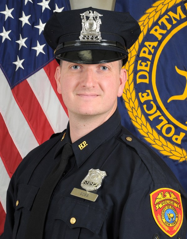 Photo of Officer Joseph Goss from the Suffolk County, New York, Police Department.