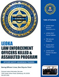 LEOKA Officer Safety Awareness Training Cover
