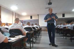 Officers Receiving Classroom Training