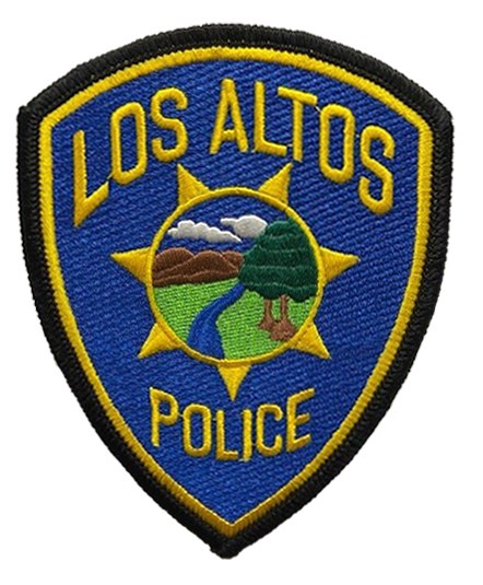 The shoulder patch of the Los Altos, California, Police Department.