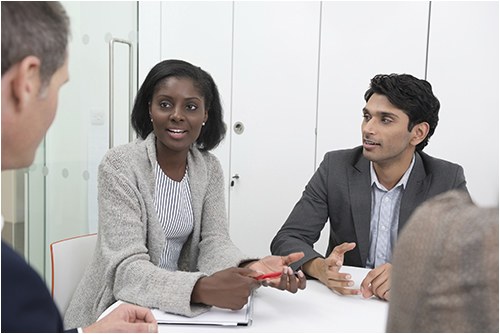 People in Office (Stock Image)
