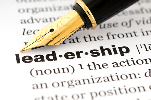 Leadership Definition in Dictionary With Pen (Stock Image)