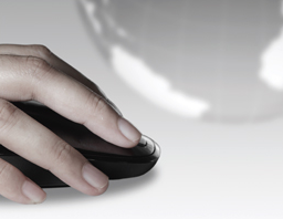 Hand on Computer Mouse (Stock Image)