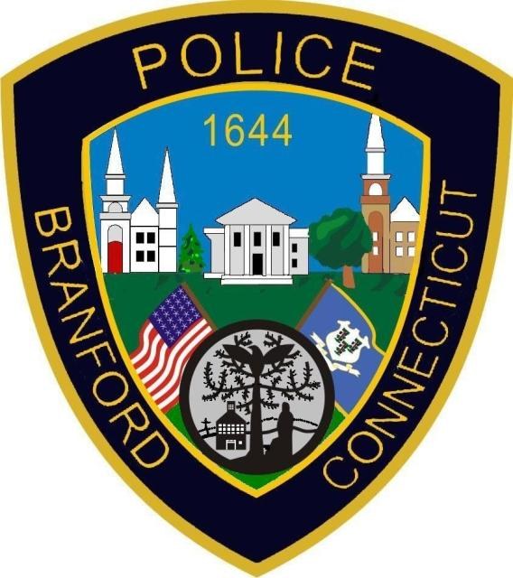 The shoulder patch of the Branford, Connecticut, Police Department.