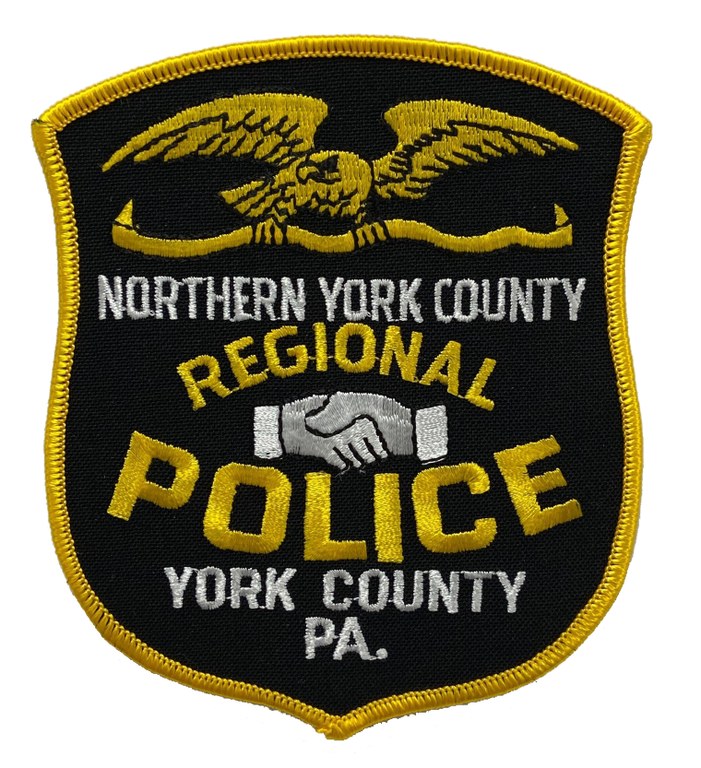 The shoulder patch of the Northern York County, Pennsylvania, Regional Police Department.