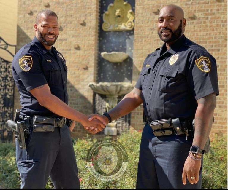Officers Burnett and Evans