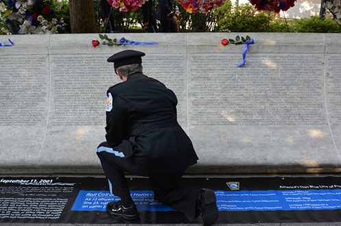 Officer Honors Fallen at National Law Enforcement Officers Memorial