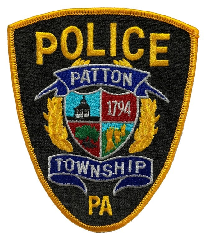 The shoulder patch of the Patton Township, Pennsylvania, Police Department.