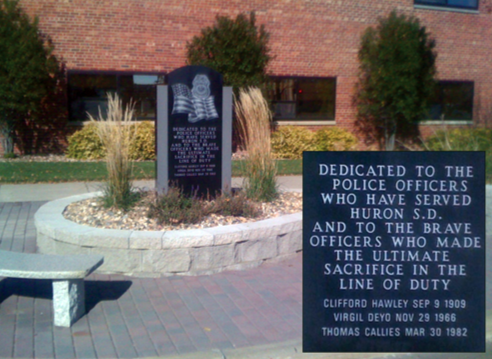 Huron, South Dakota, Police Memorial