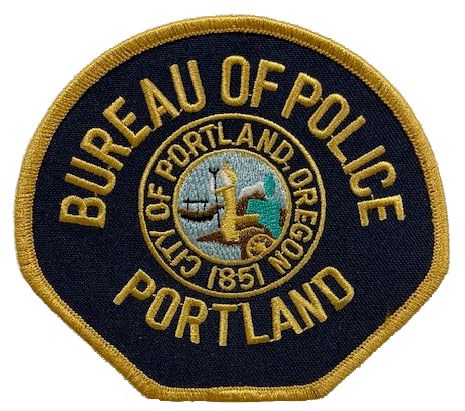 The shoulder patch of the Portland, Oregon, Police Bureau.