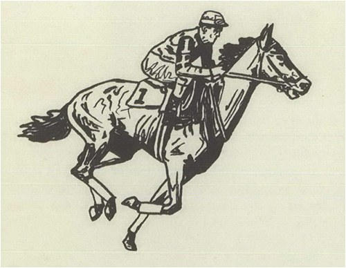 Sketch of a Racehorse