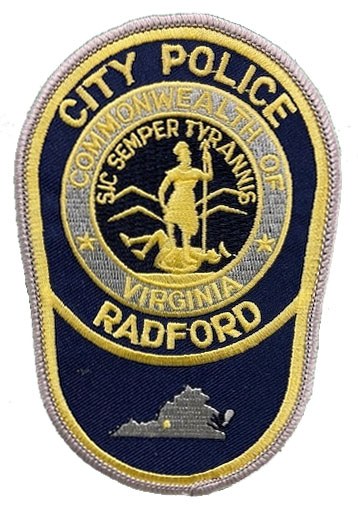 The shoulder patch of the Radford City, Virginia, Police Department.