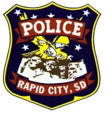 The shoulder patch of the Rapid City, South Dakota, Police Department.