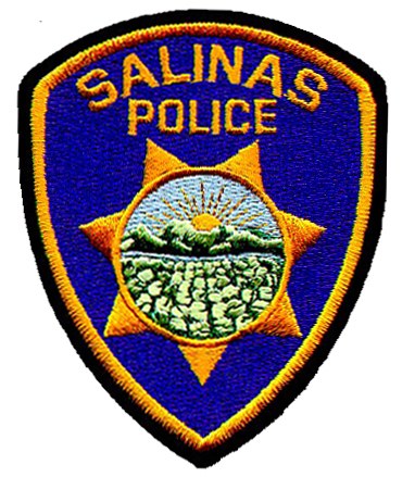 The shoulder patch of the Salinas, California, Police Department.