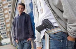 Student with Gun in Waistband
