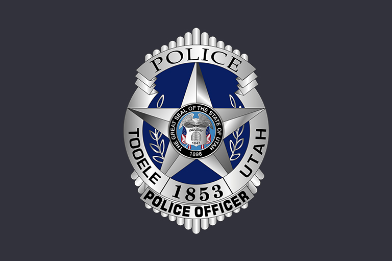 Tooele, Utah, Police Department Badge (lead)