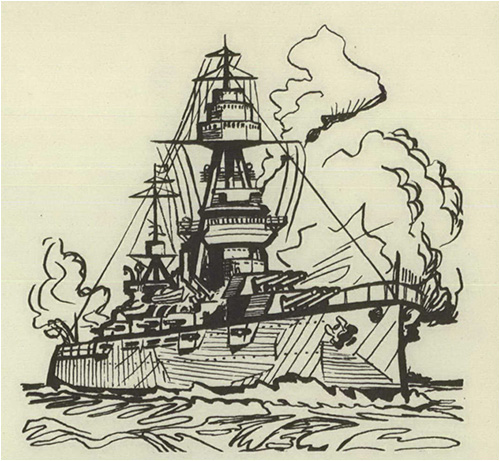 Sketch of a Ship