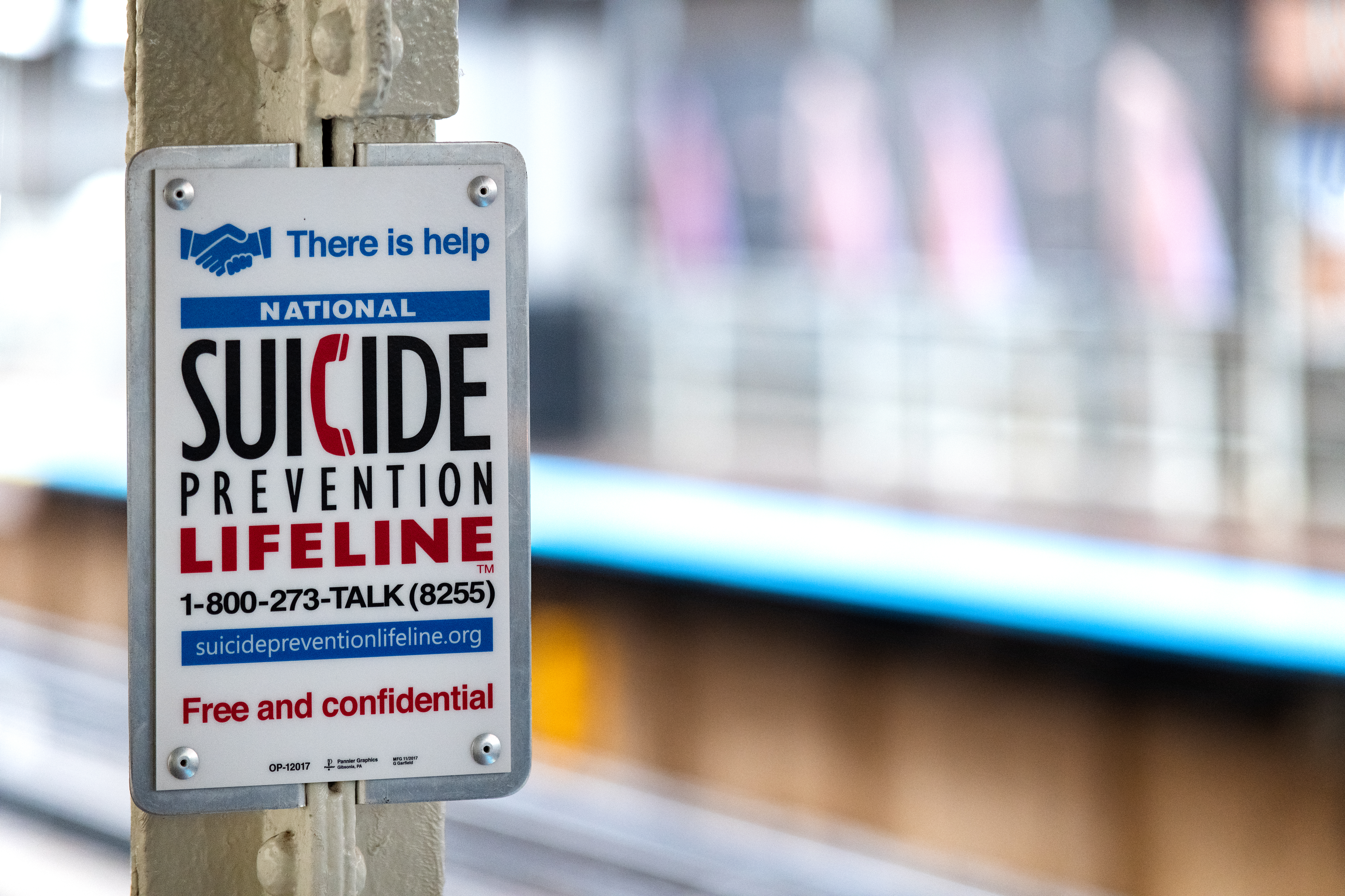 Suicide Prevention Sign
