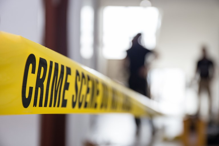 A stock image of a police crime scene.