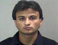 Booking photo from Hosam Smadi's arrest in 2009. Smadi attempted to bomb the Fountain Place building in Dallas, Texas.