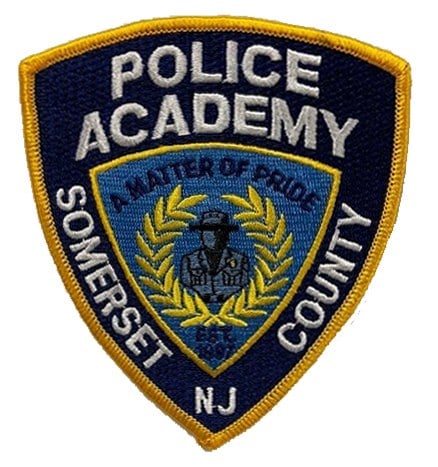 The shoulder patch of the Somerset, County, New Jersey. Police Academy.