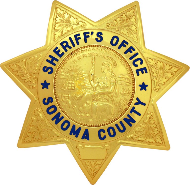 Badge of the Sonoma County Sheriff's Office