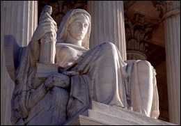 Statue at Supreme Court
