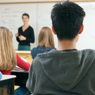 Students in Class (Stock Image)