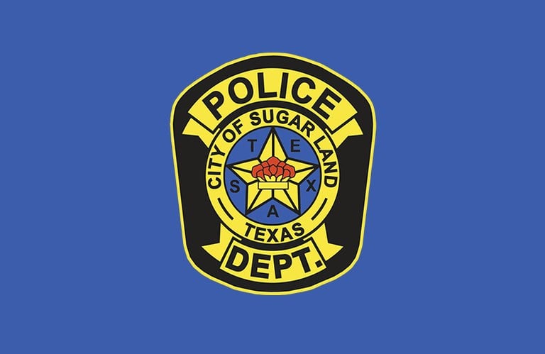 Police Patch Sugar Land Texas