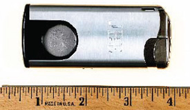 Offenders may attempt to use this type of cigar cutter as an unusual weapon.